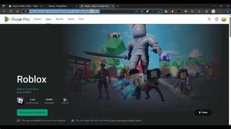 Using the Google Play content importer (APK) .
